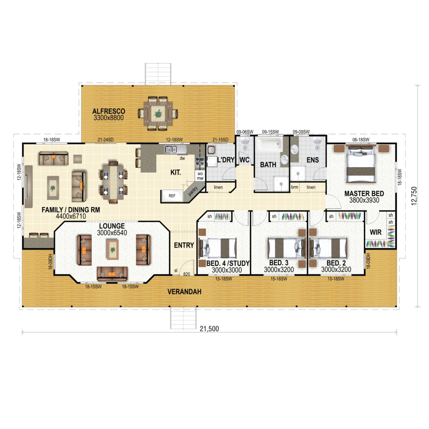 Bremer 235 Floor Plan New Home Design