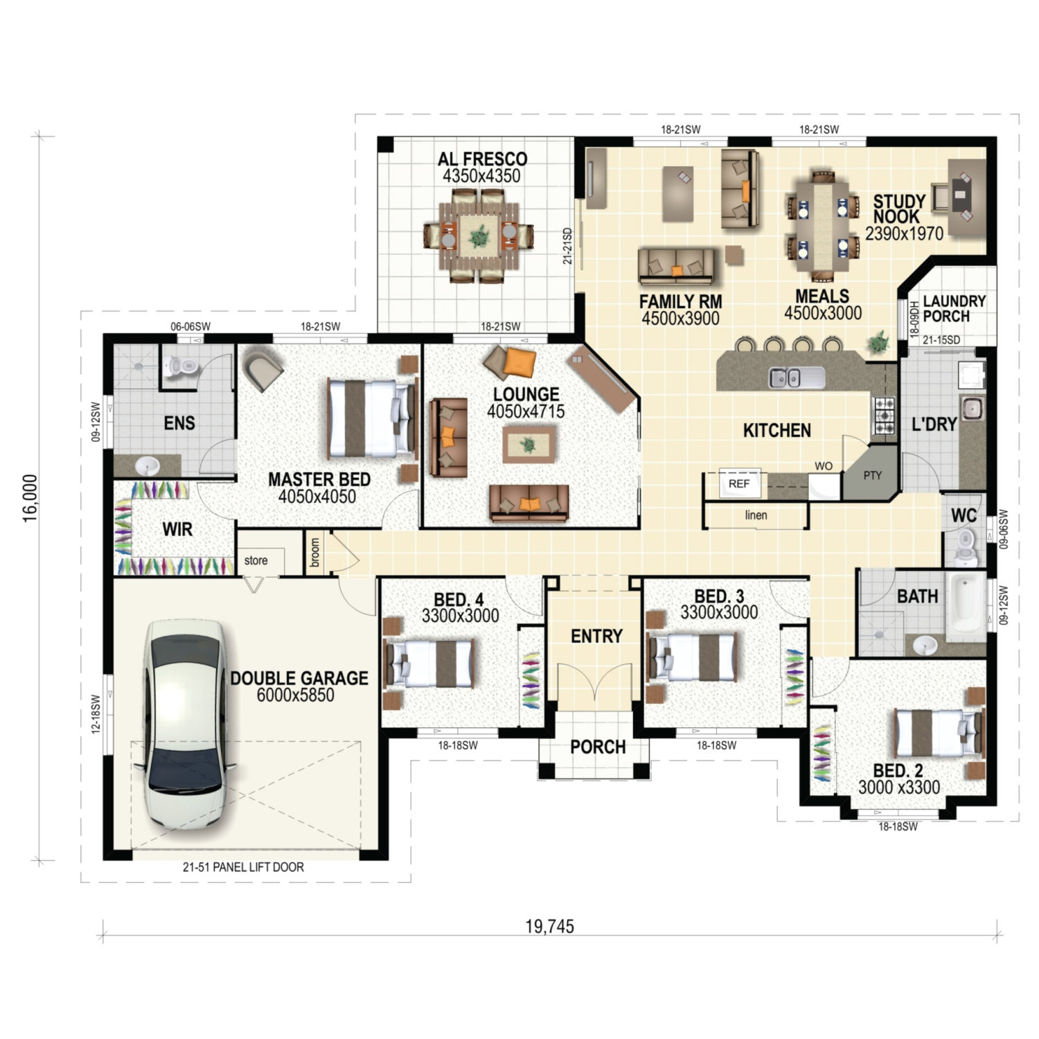 Croydon Floor Plan New Home Design