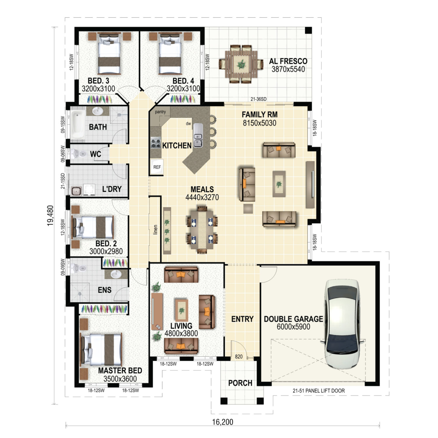 Grange Floor Plan New Home Design