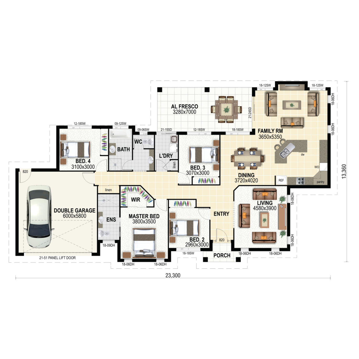 Longreach Floor Plan New Home Design