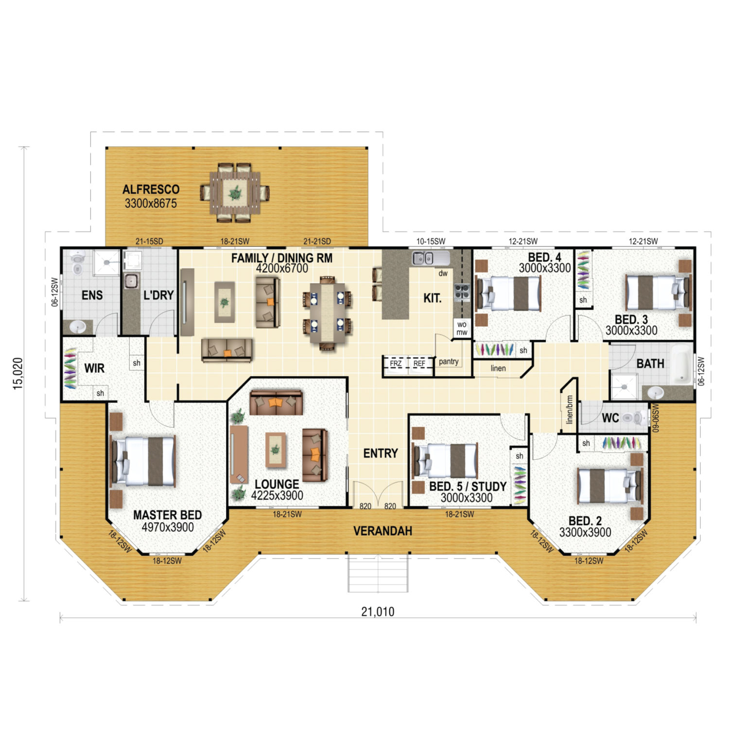 Topaz Floor Plan New Home Design