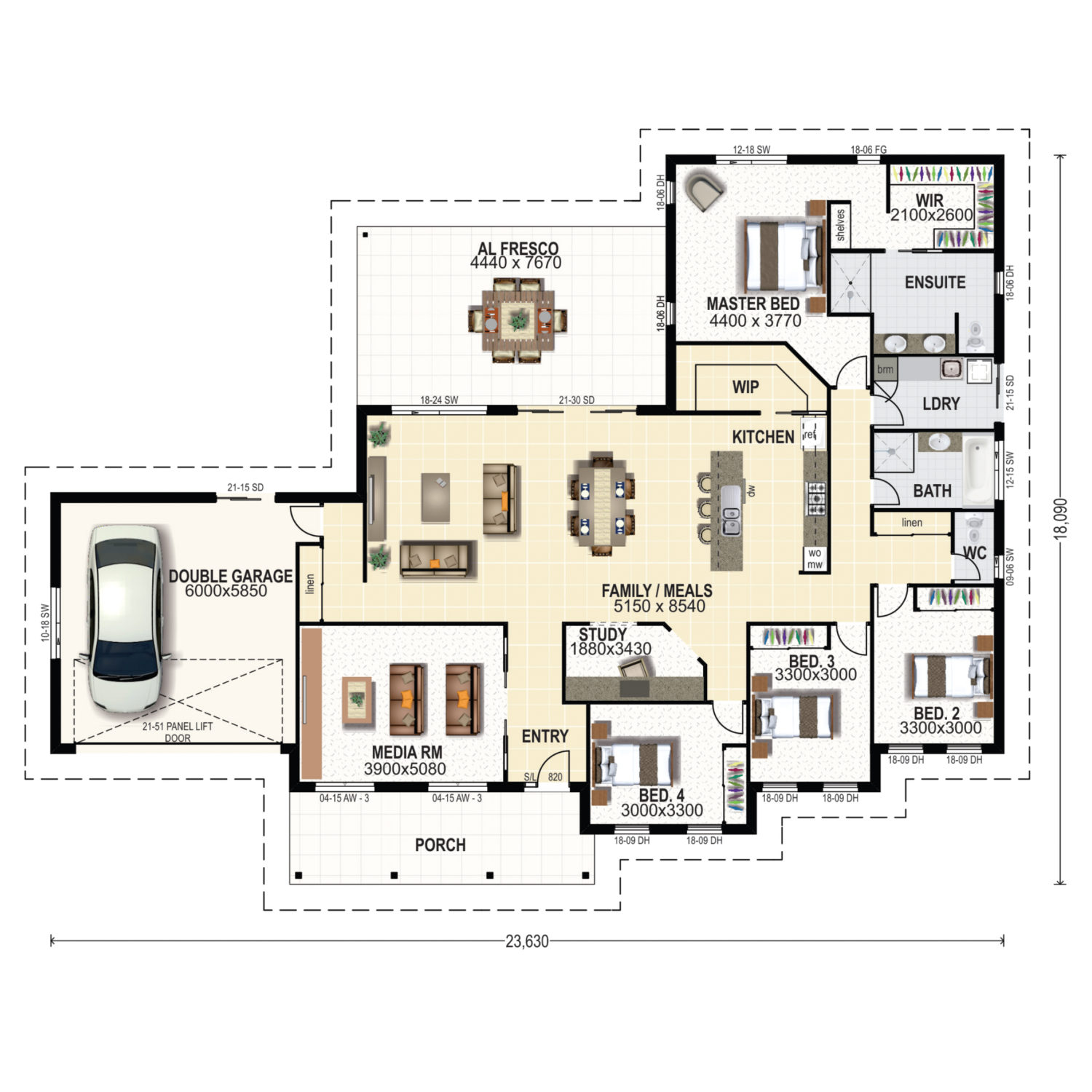 Winton Floor Plan New Home Design